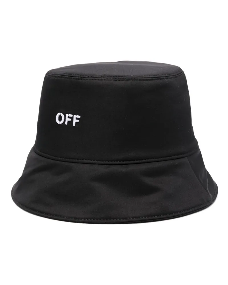 OFF-WHITE Wendbarer Fischerhut - Schwarz Schwarz