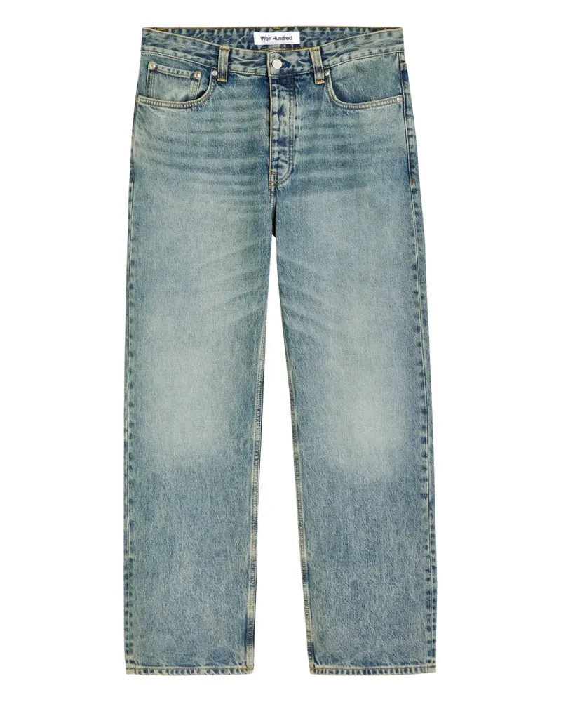 Won Hundred Steve straight jeans - Blau Blau