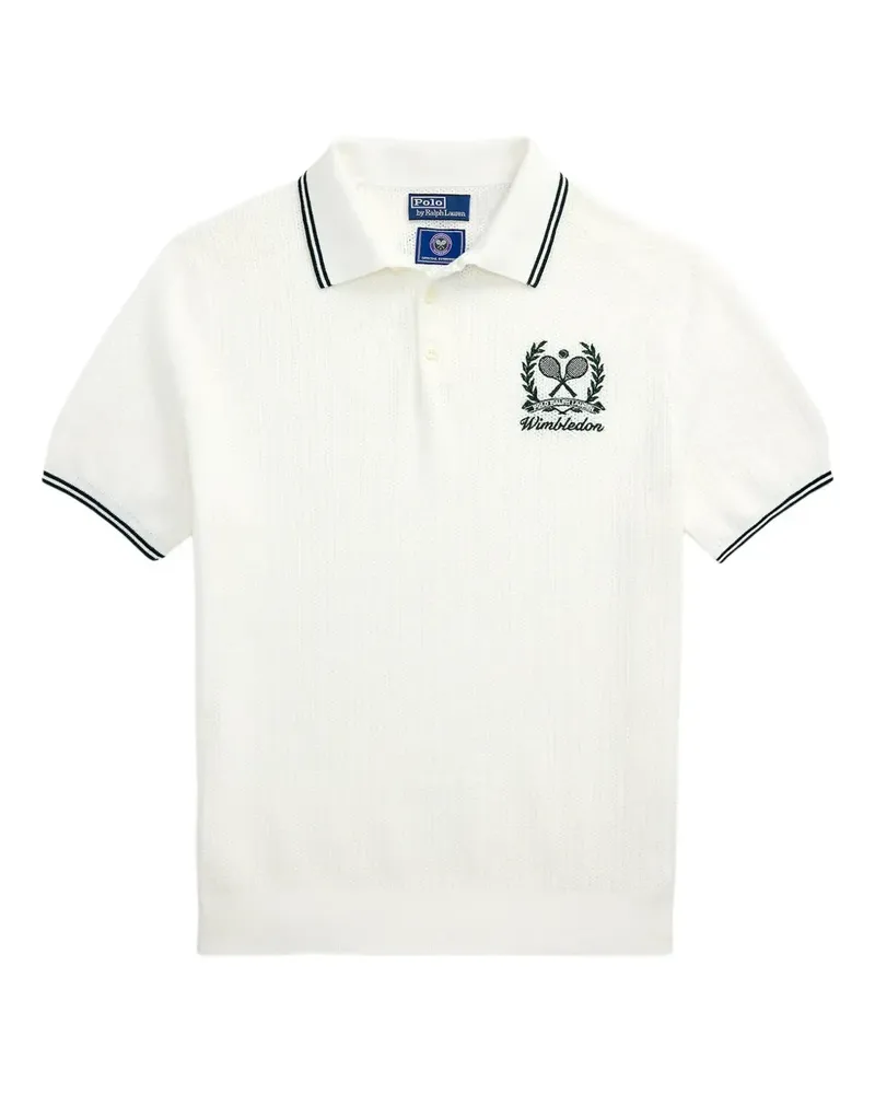 Ralph Lauren Wimbledon Poloshirt - Weiß Weiß