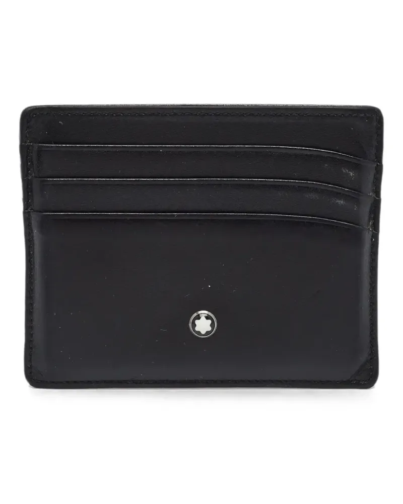 Montblanc Meisterstuck leather cardholder - Schwarz Schwarz
