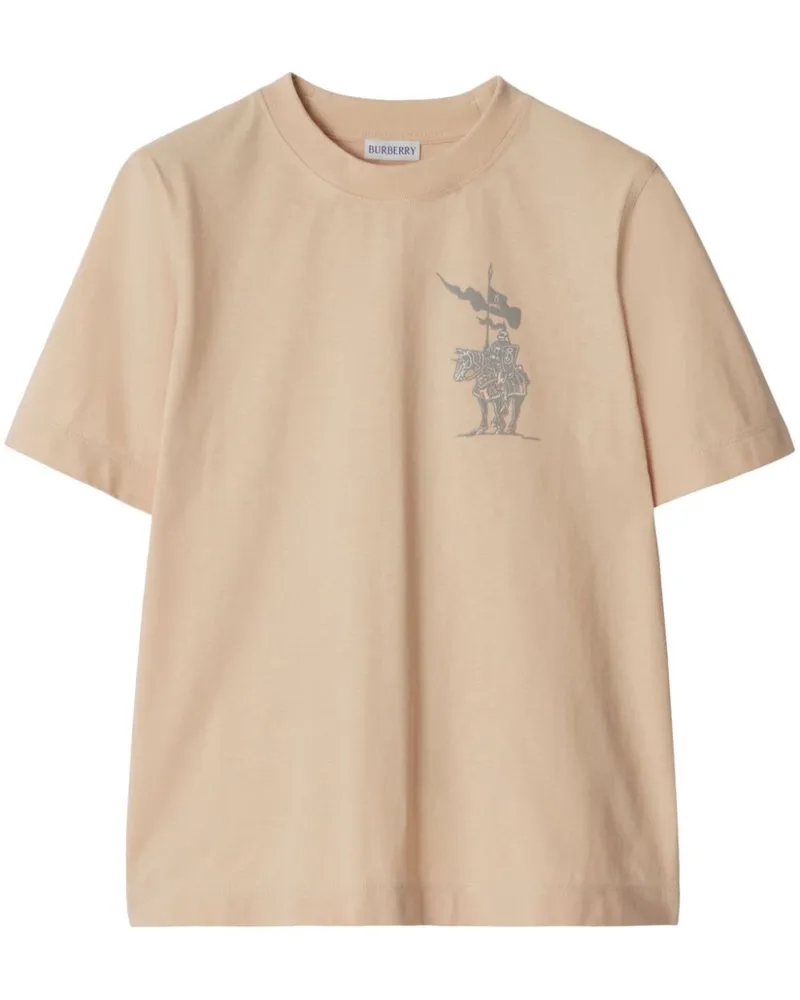 Burberry T-Shirt mit EKD-Motiv - Nude Nude