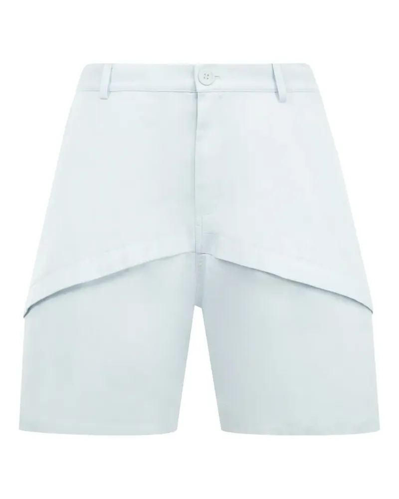 Loewe Shorts im Layering-Look - Blau Blau