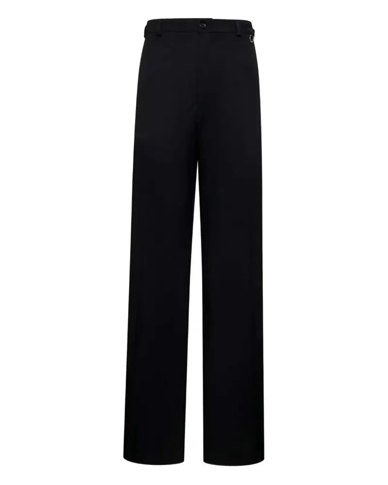 John Richmond Hose mit Gürtel - Schwarz Schwarz