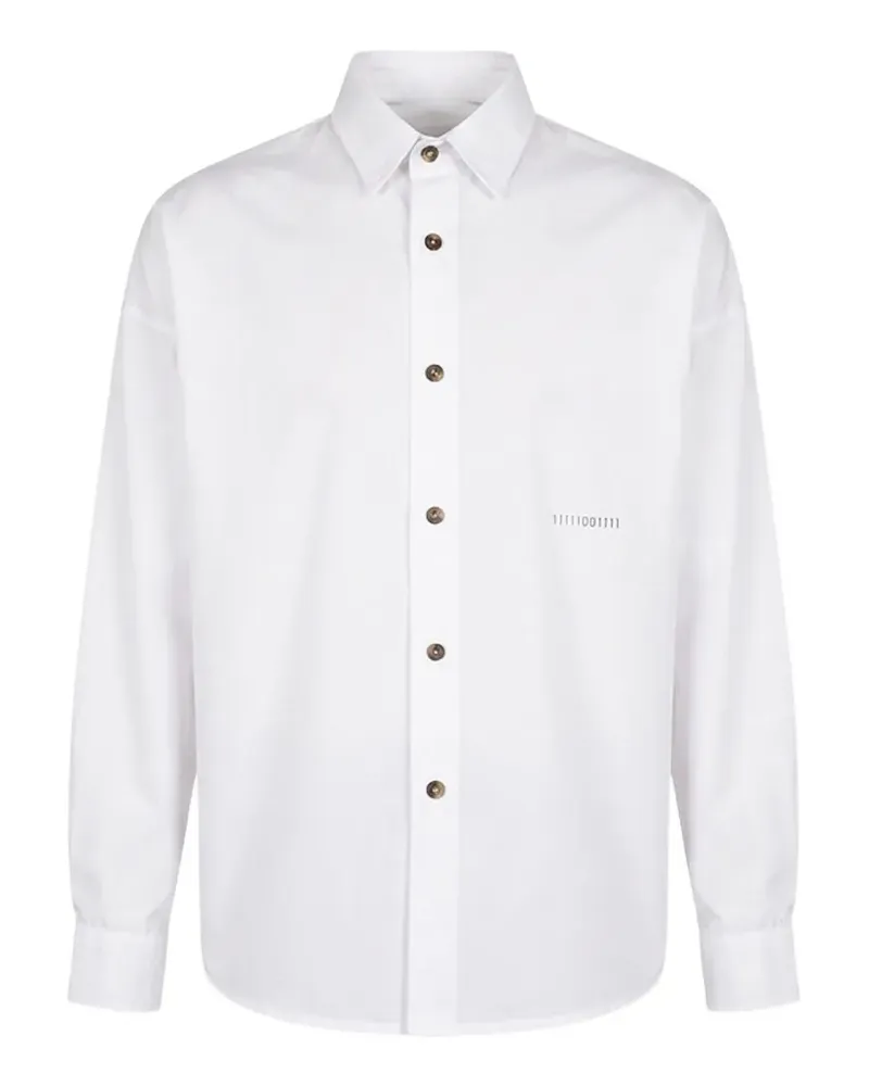 Société Anonyme buttoned oversized shirt - Weiß Weiß