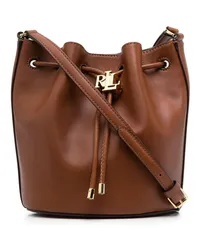 Ralph Lauren Andie Beuteltasche Braun