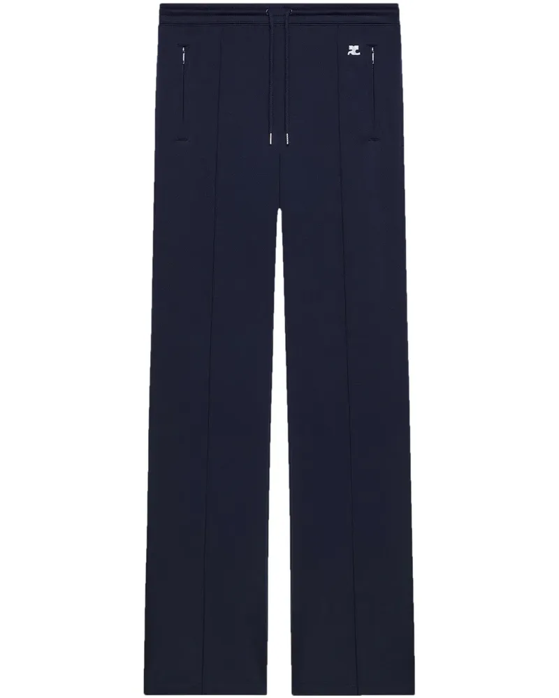 Courrèges Interlock Jogginghose - Blau Blau