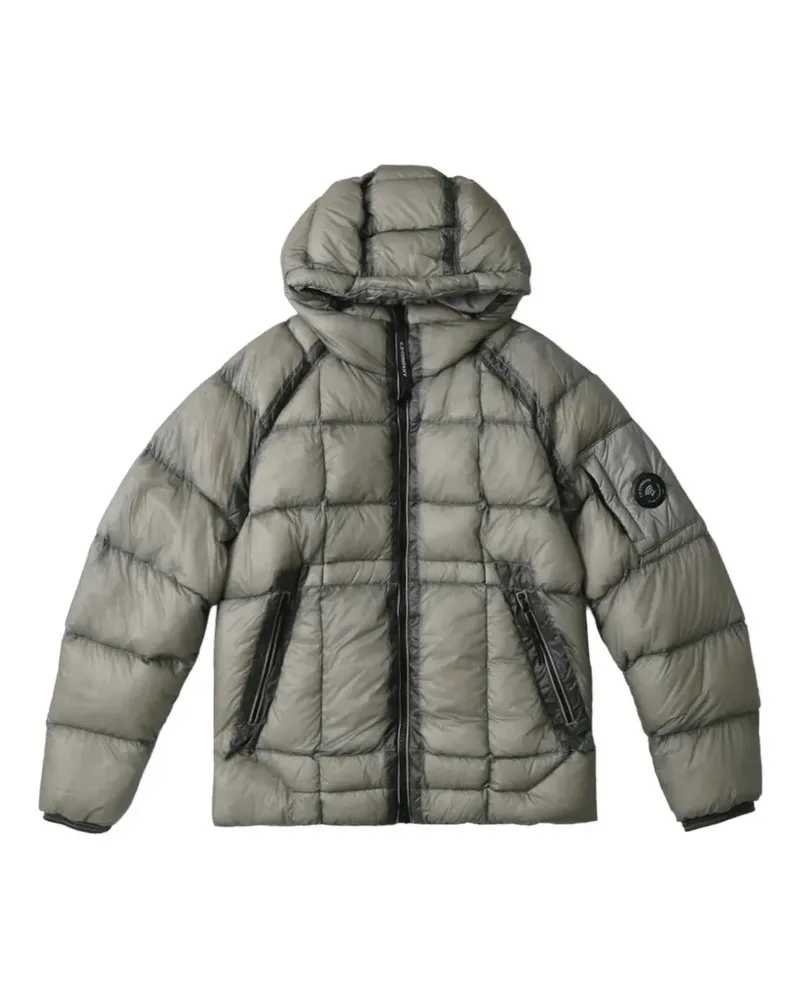 C.P. Company D.D. shell hooded puffer jacket - Grau Grau