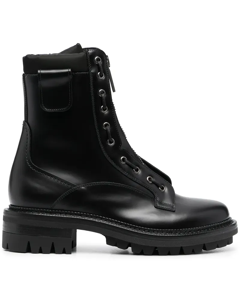 Dsquared2 Stiefel mit Reißverschluss - Schwarz Schwarz