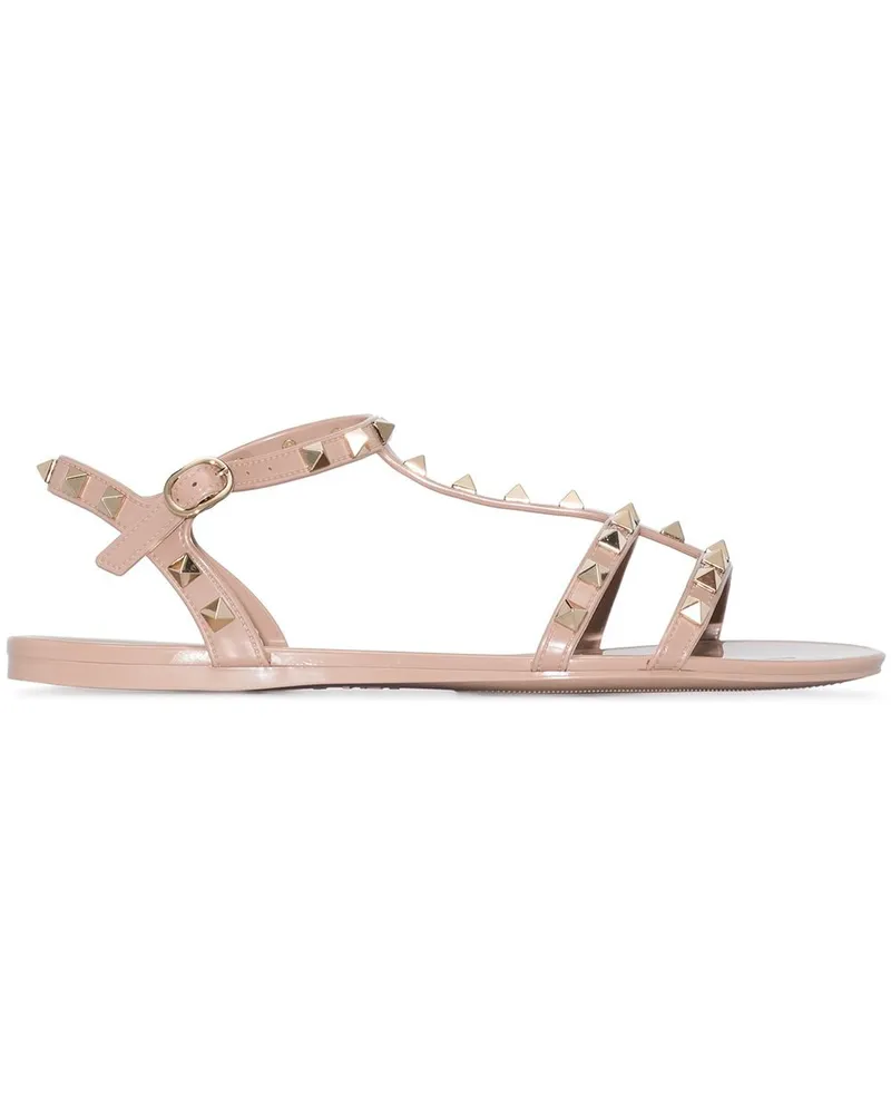 Valentino Garavani Rockstud' Pantoletten - Nude Nude