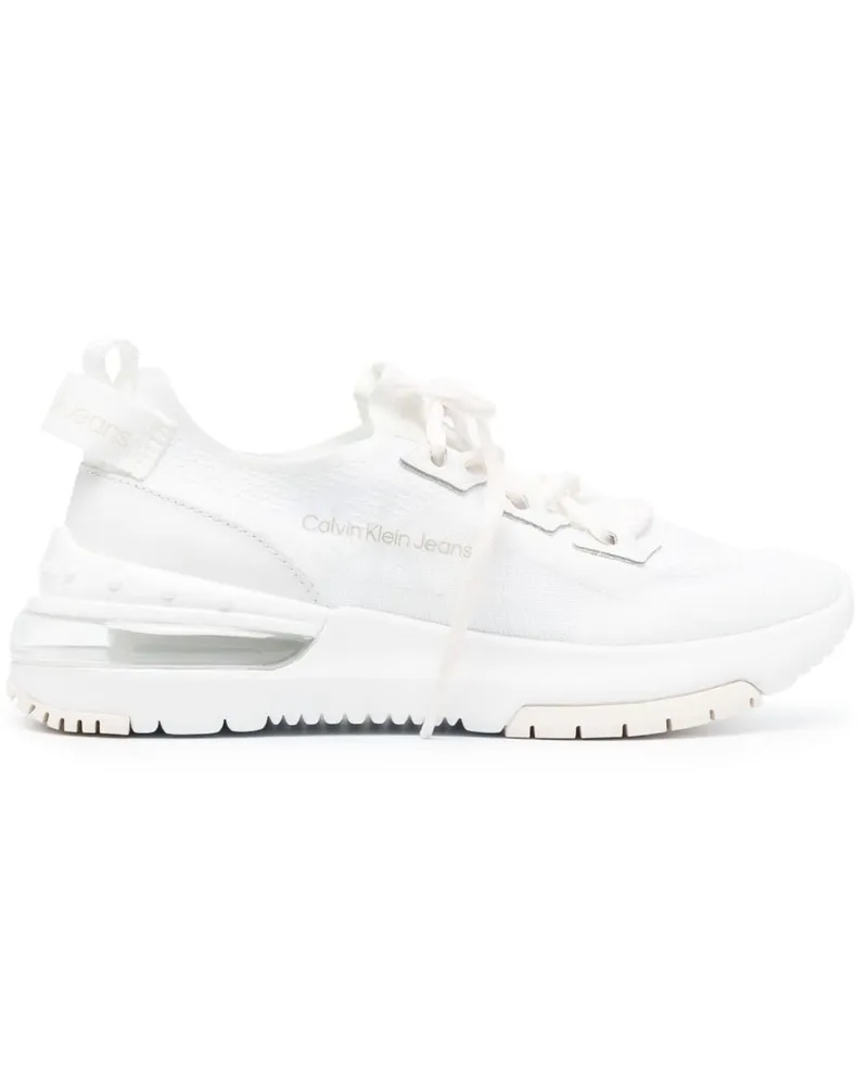 Calvin Klein Sneakers mit Schnürung - Weiß Weiß