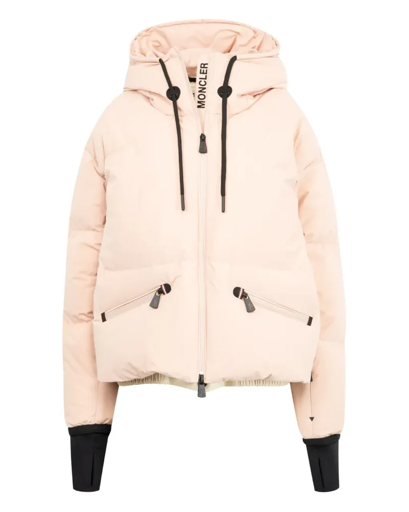 Moncler Allessaz Skijacke mit Kapuze - Rosa Rosa