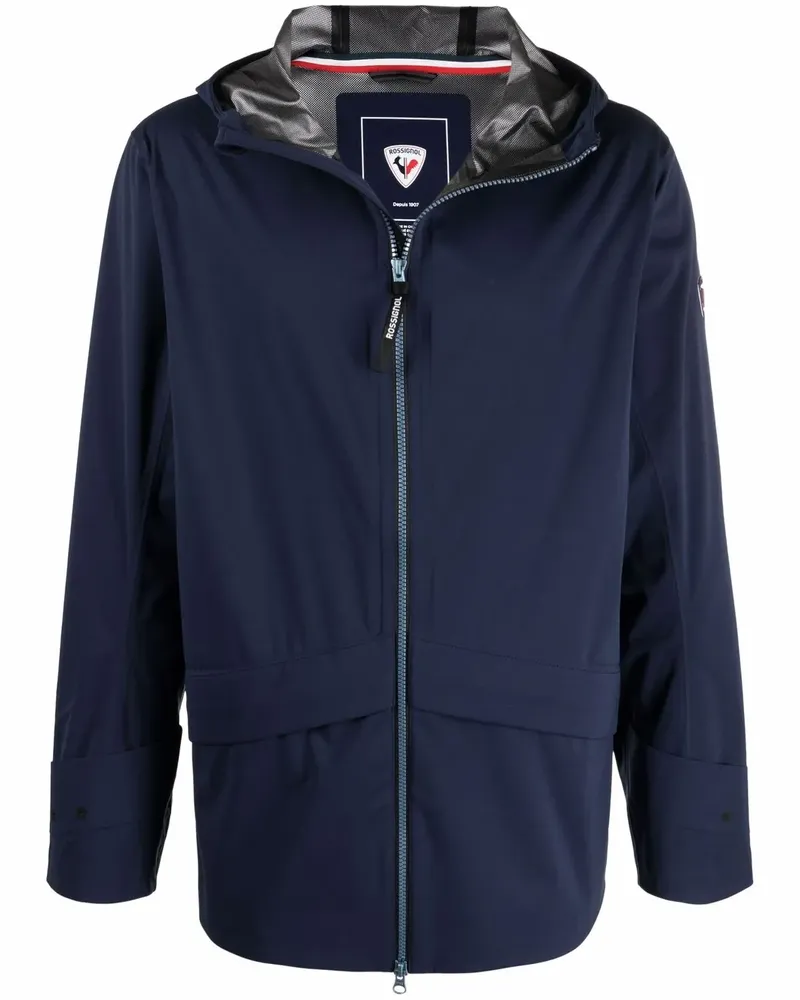 Rossignol Covariant Regenjacke mit Kapuze - Blau Blau