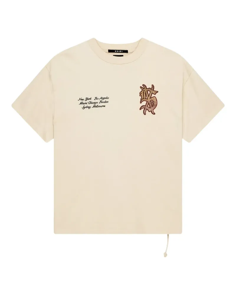 ksubi Playoff Ekcess T-Shirt - Nude Nude