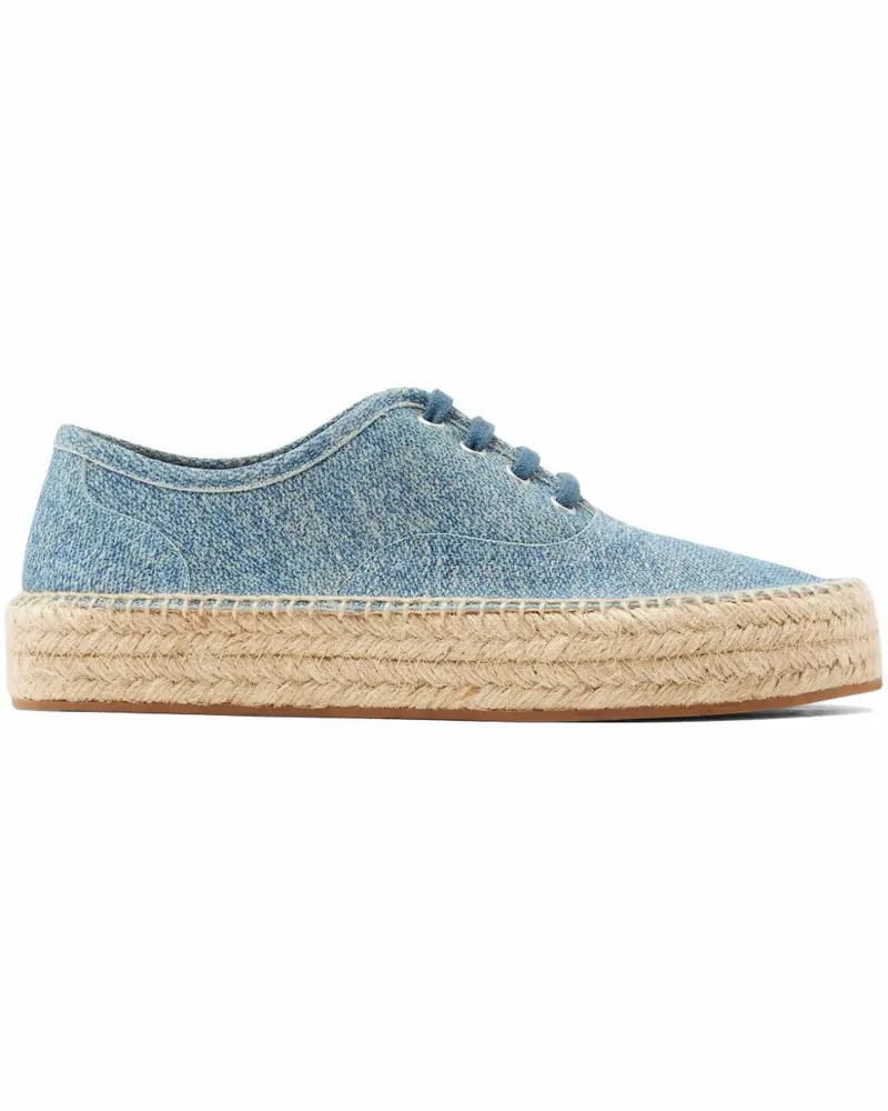 J.W.Anderson Espadrilles aus Wildleder - Blau Blau