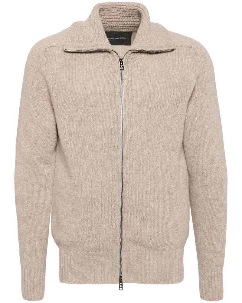 Tagliatore Kaleb Cardigan - Nude Nude