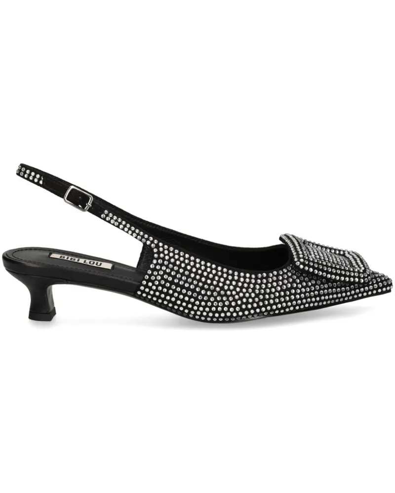 Bibi Lou Poznan Pumps 35mm - Schwarz Schwarz