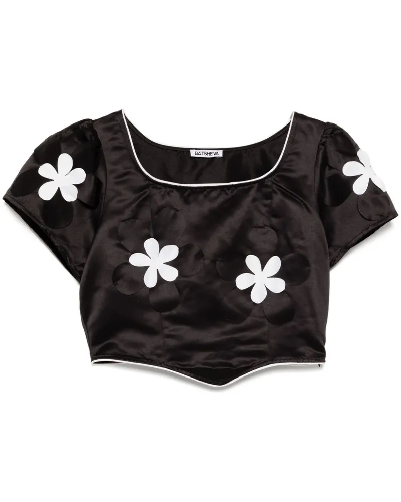 BATSHEVA Dirndl Oberteil - Schwarz Schwarz