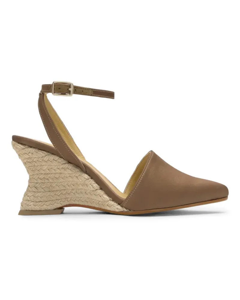 Castañer Judi Espadrilles mit spitzer Kappe - Braun Braun