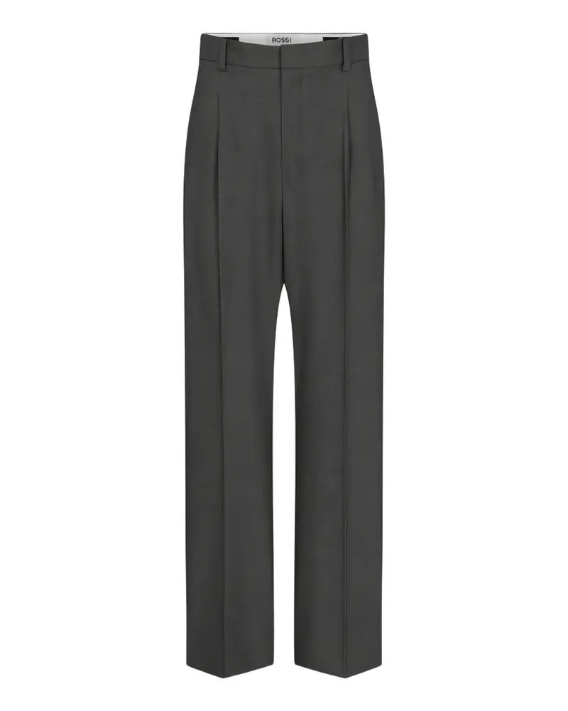 Rossi Nomy pleated tailored trousers - Grau Grau