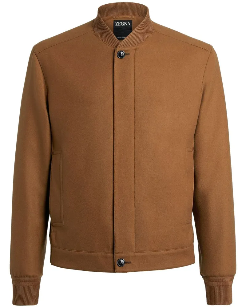 Ermenegildo Zegna Elements Oasi Bomberjacke - Braun Braun