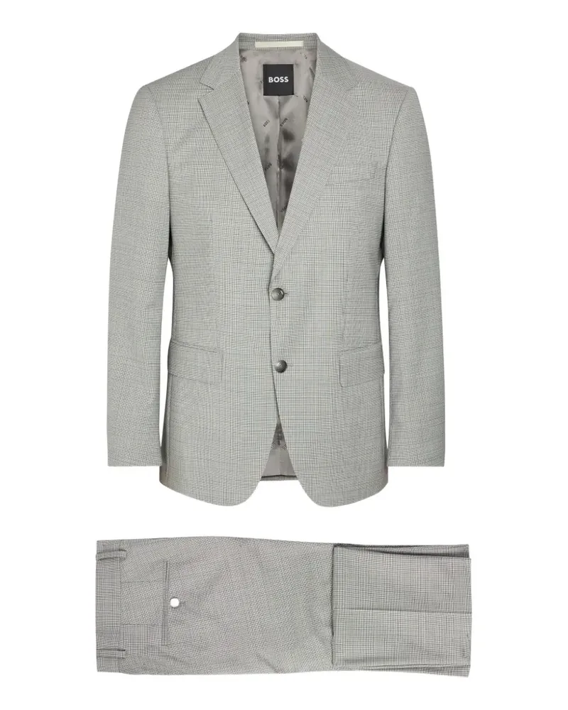 HUGO BOSS single-breasted suit - Grau Grau