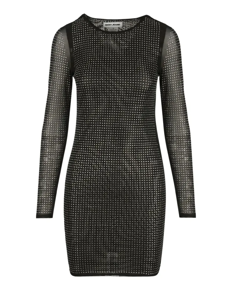 DKNY Minikleid mit Nieten - Schwarz Schwarz