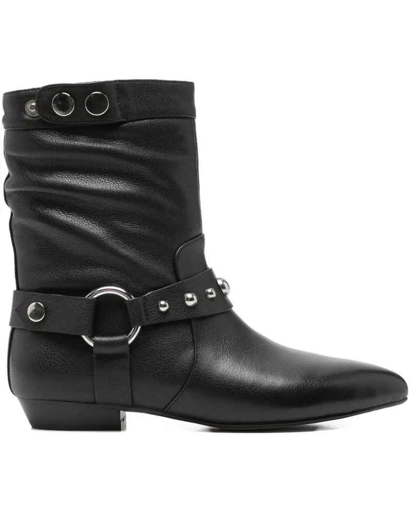 Bibi Lou Stiefel mit Nieten - Schwarz Schwarz