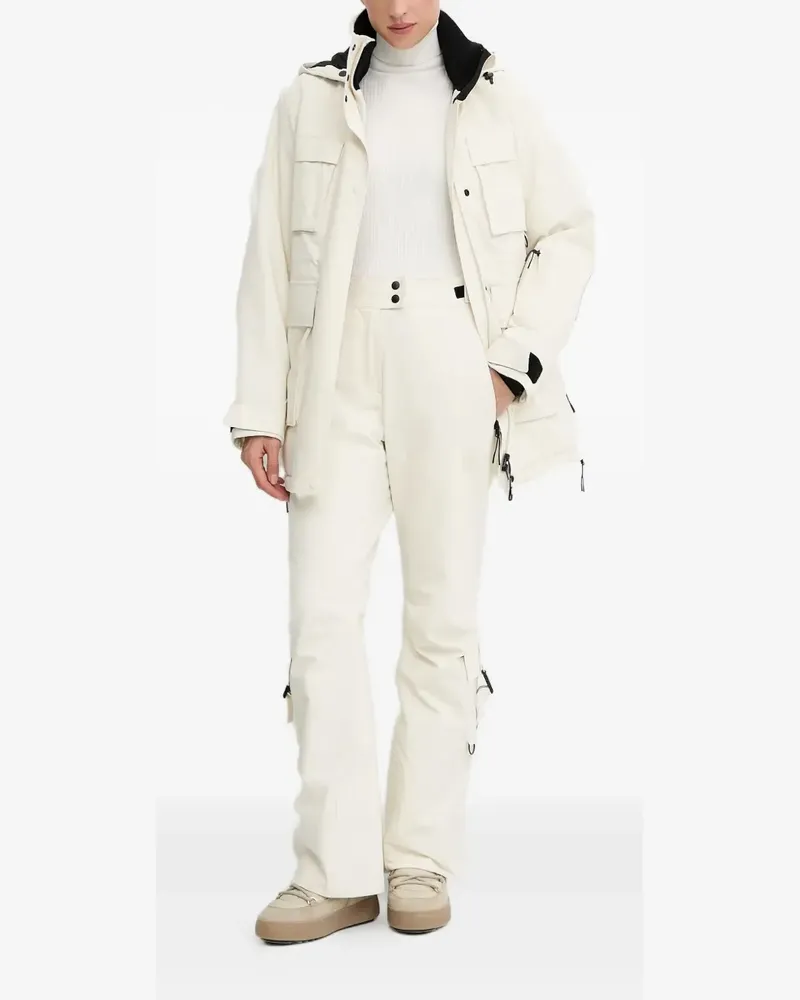 HUGO BOSS Skijacke mit Kapuze und Klappentasche - Nude Nude