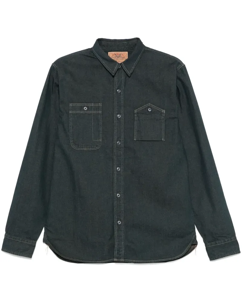Ralph Lauren Klassisches Jeanshemd - Blau Blau