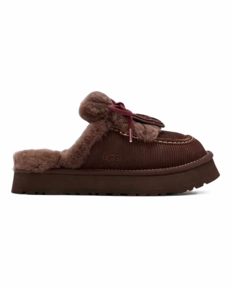 UGG Disquette Heritage Plateau-Mules - Braun Braun