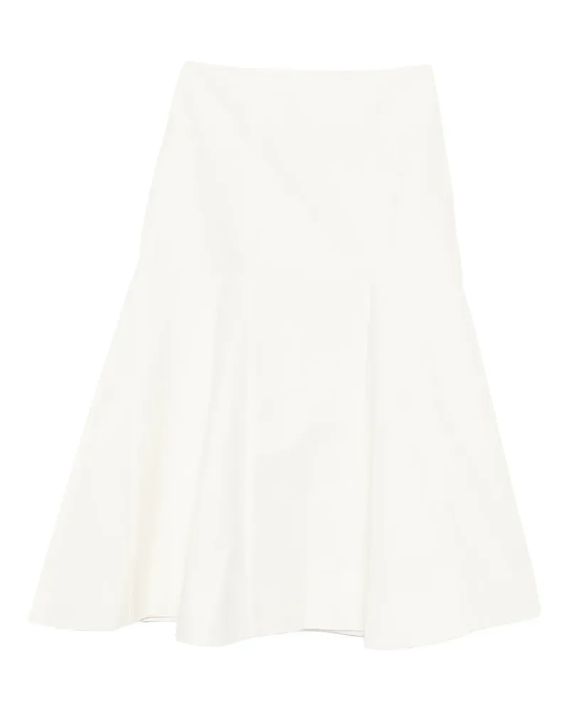 Róhe A-line midi skirt - Weiß Weiß