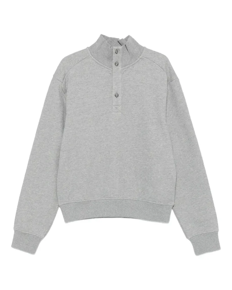 Entire Studios Geknöpfter Pullover mit Stehkragen - Grau Grau