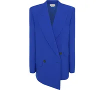 Asymmetrischer Blazer - Blau