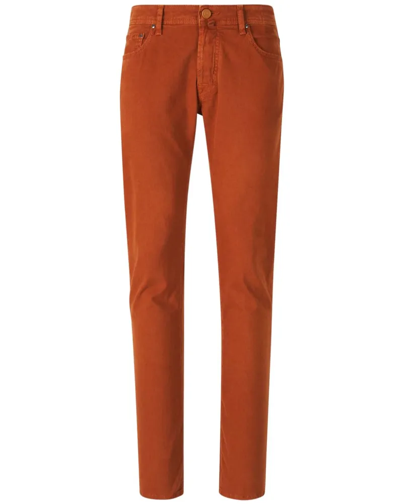 Jacob Cohën Bard Hose - Orange Orange