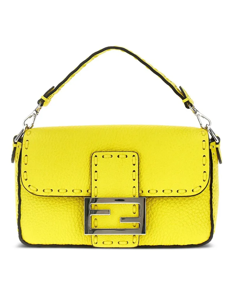 Fendi Mini Baguette Tote Bag - Gelb Gelb