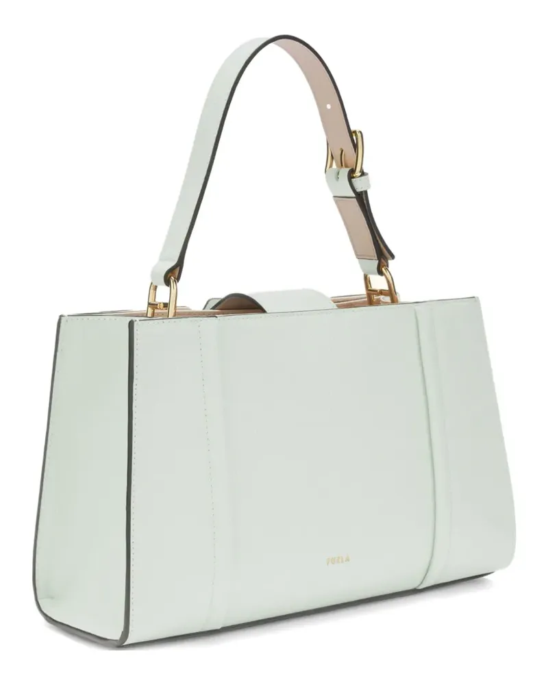 Furla Riva M Tote Bag mit Schnallendetail - Grau Grau