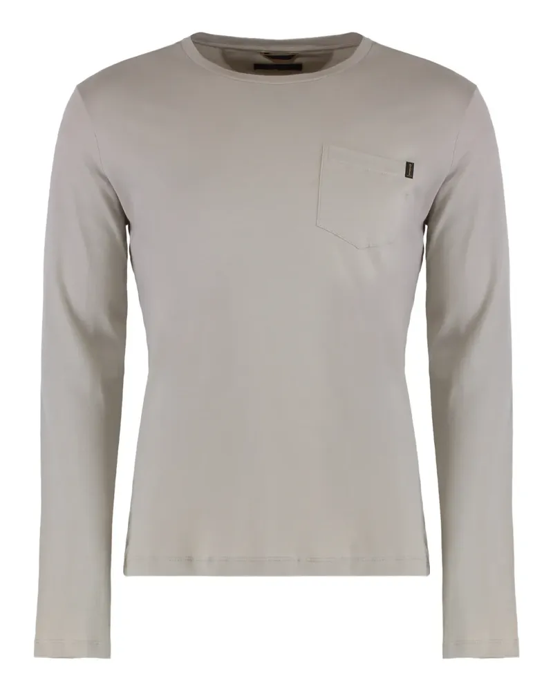 MOORER Eric-GCW chest-pocket T-shirt - Nude Nude