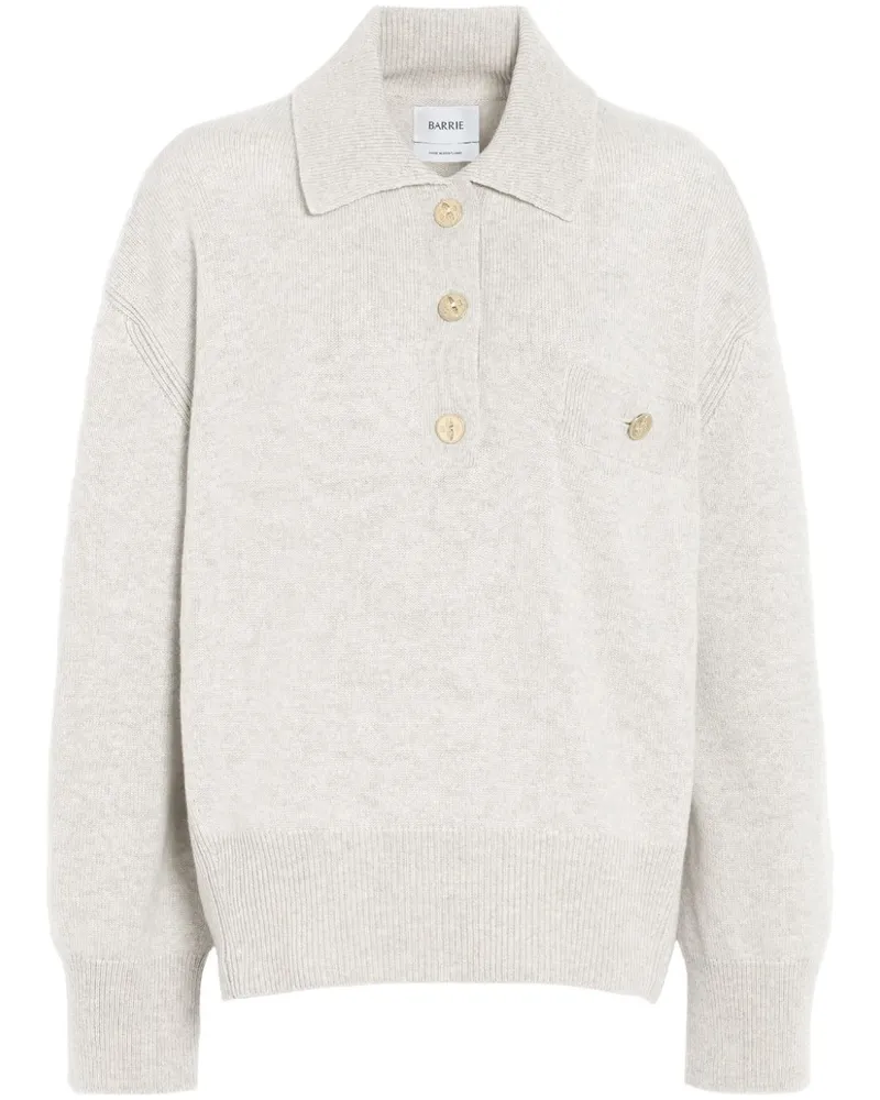 Barrie Kaschmirpullover - Grau Grau