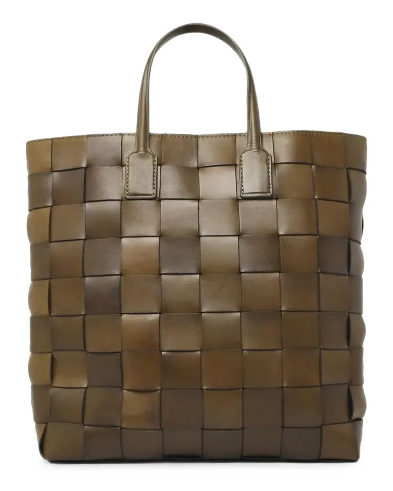 Dragon Diffusion Pino woven tote bag - Braun Braun
