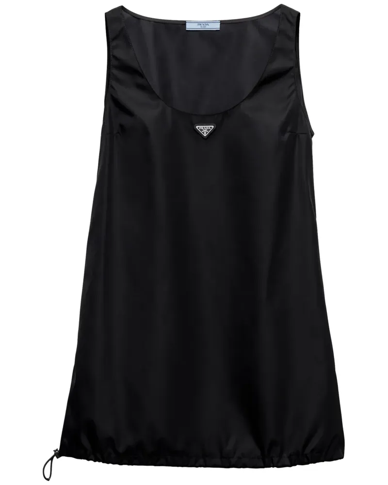 Prada Re-Nylon Minikleid re-nylon Schwarz
