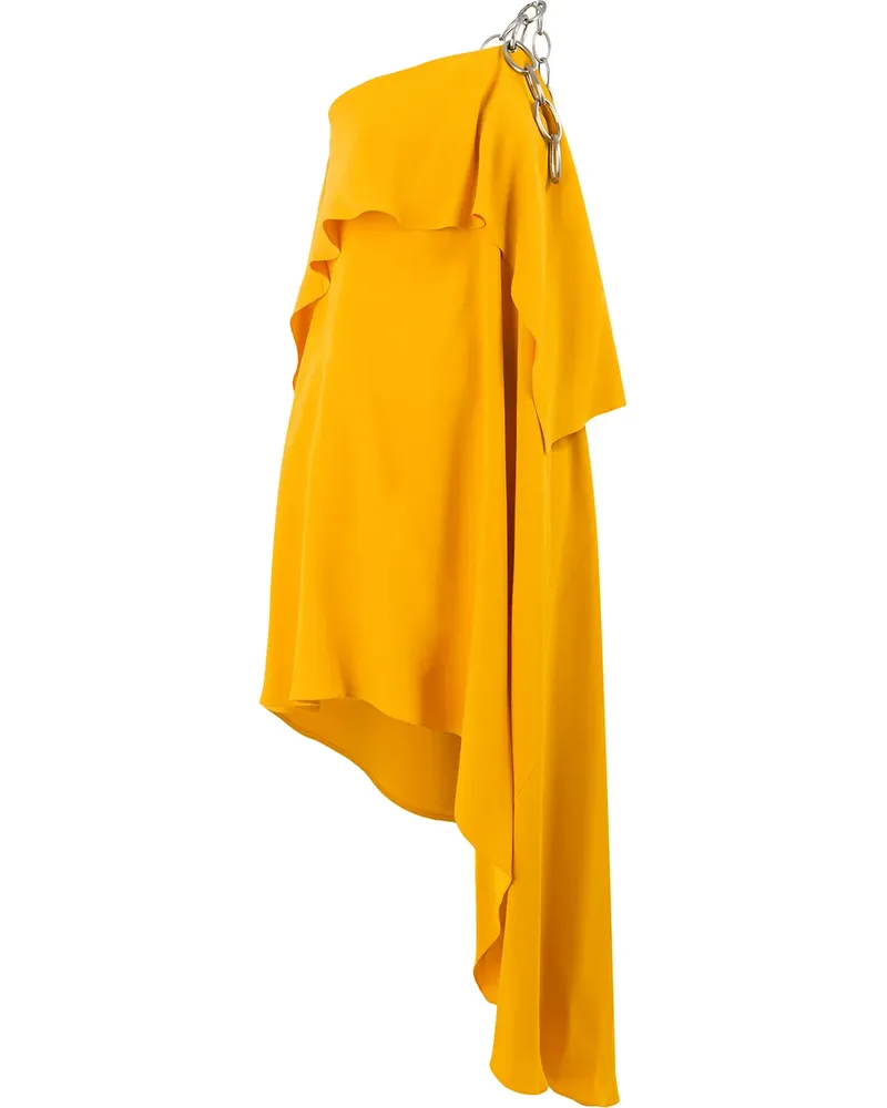 Monse Drapierte One-Shoulder-Robe - Gelb Gelb