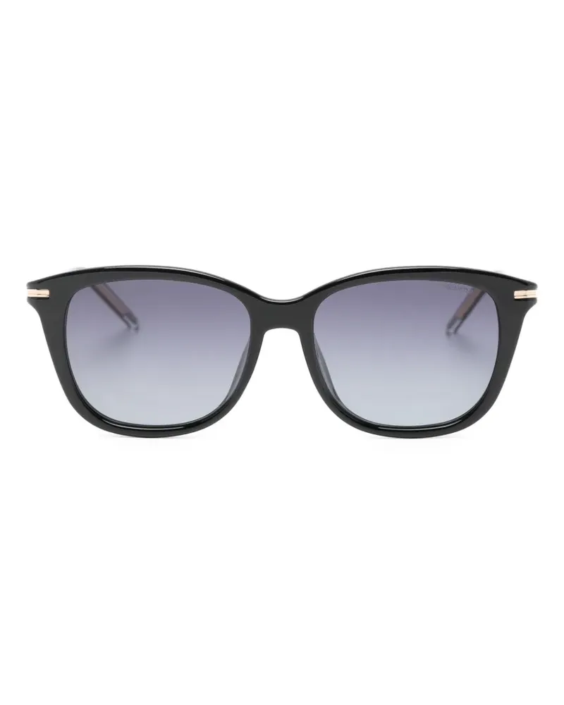 HUGO BOSS square-frame glasses - Schwarz Schwarz