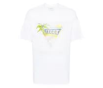 T-Shirt mit "Tennis Club"-Print