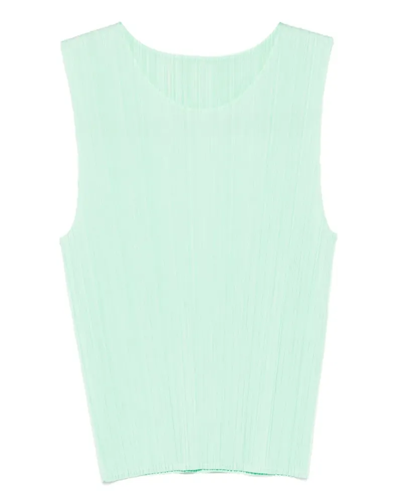 Issey Miyake Monthly Colours : May Top mit Falten - Grün Grün