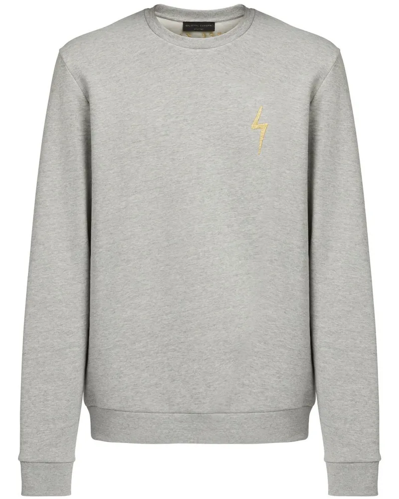 Giuseppe Zanotti Sweatshirt mit Logo - Grau Grau