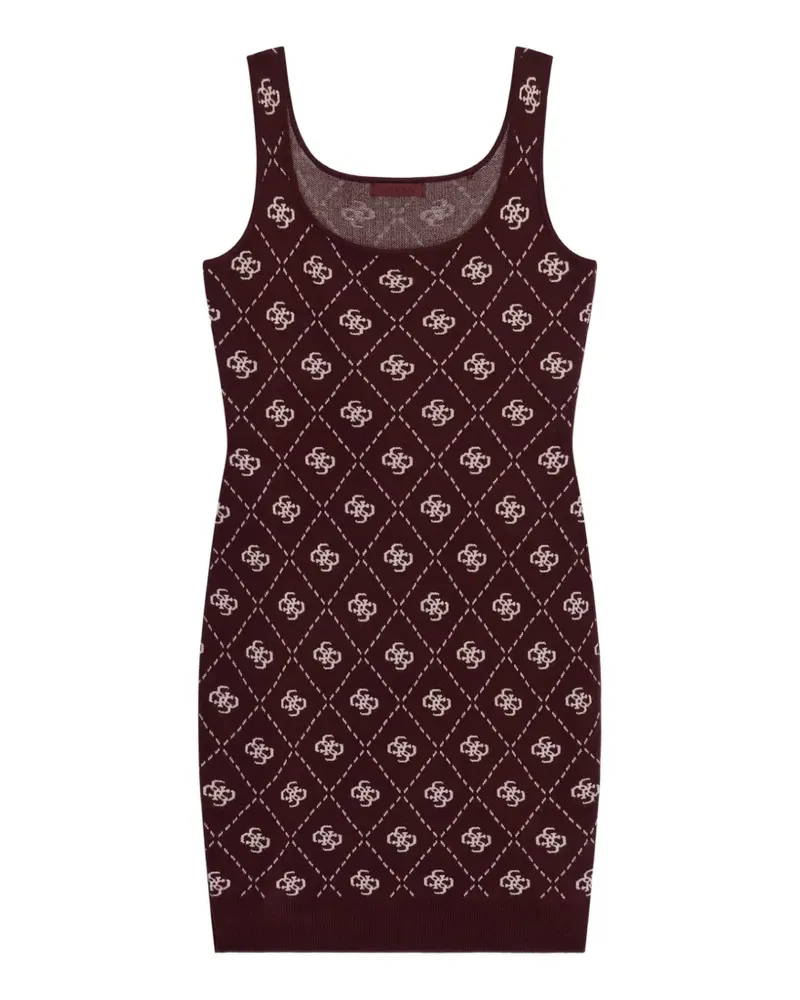 Guess G logo wool-blend mini dress - Violett Violett