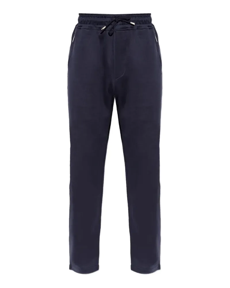 Eleventy Straight-Leg-Hose mit Kordelzug - Blau Blau