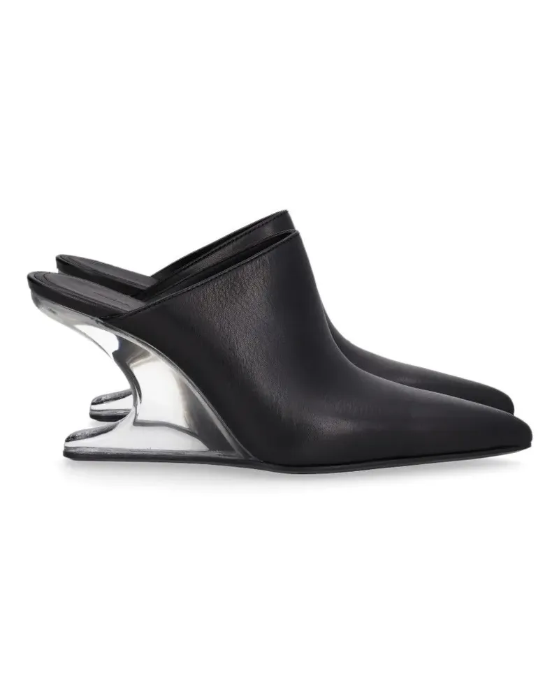 Rick Owens Cantilever 8 Sabot Sharp pointed-toe sandals - Schwarz Schwarz