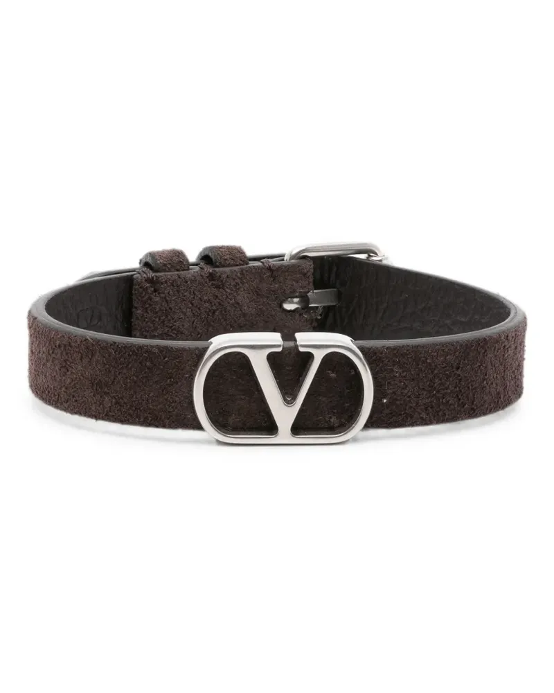 Valentino Garavani Armband mit VLogo-Schild - Silber Silber