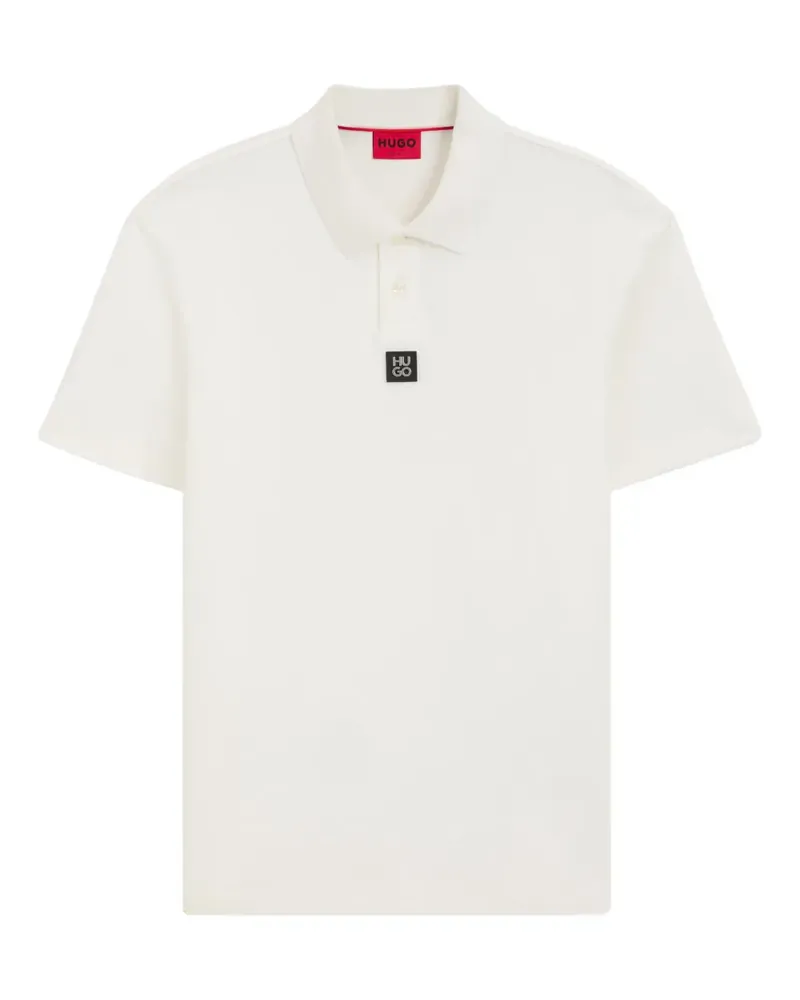 HUGO BOSS Poloshirt mit Logo-Patch - Nude Nude